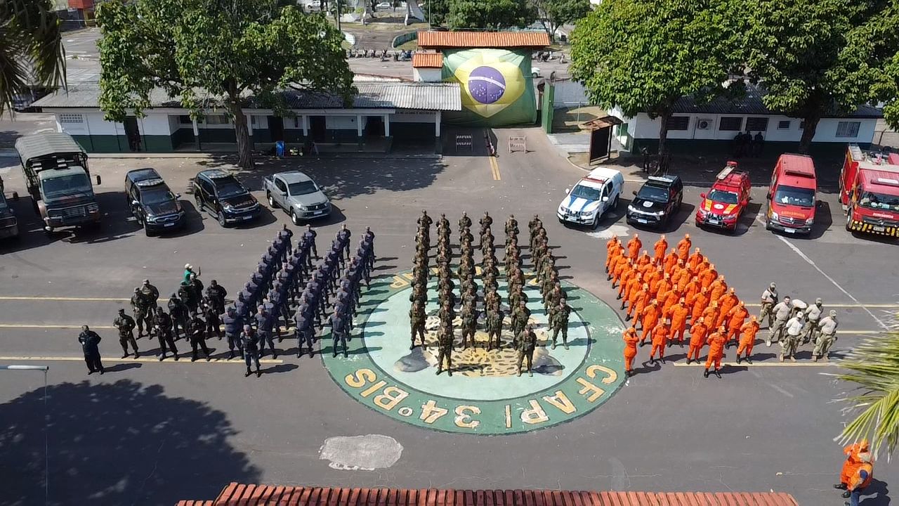 Comando Militar do Norte coordena simulação de acidente aéreo no Amapá em preparação para a COP 30