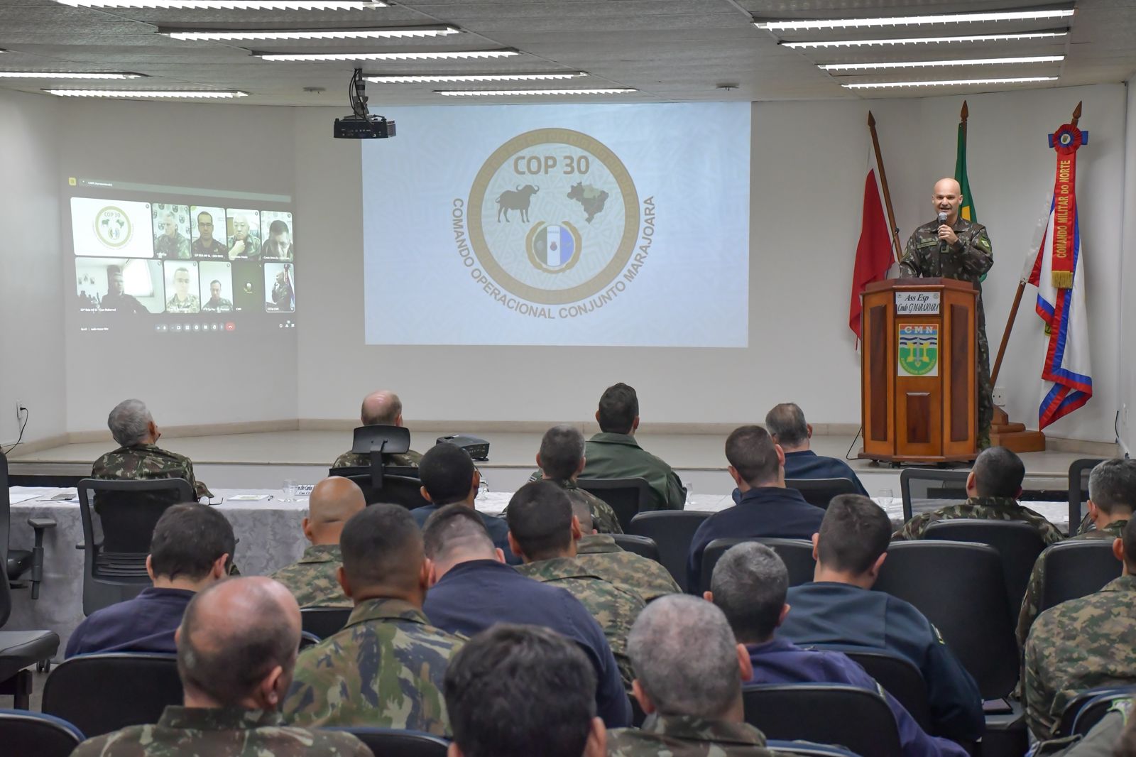 Forças armadas realizam reunião de alinhamento para a COP 30