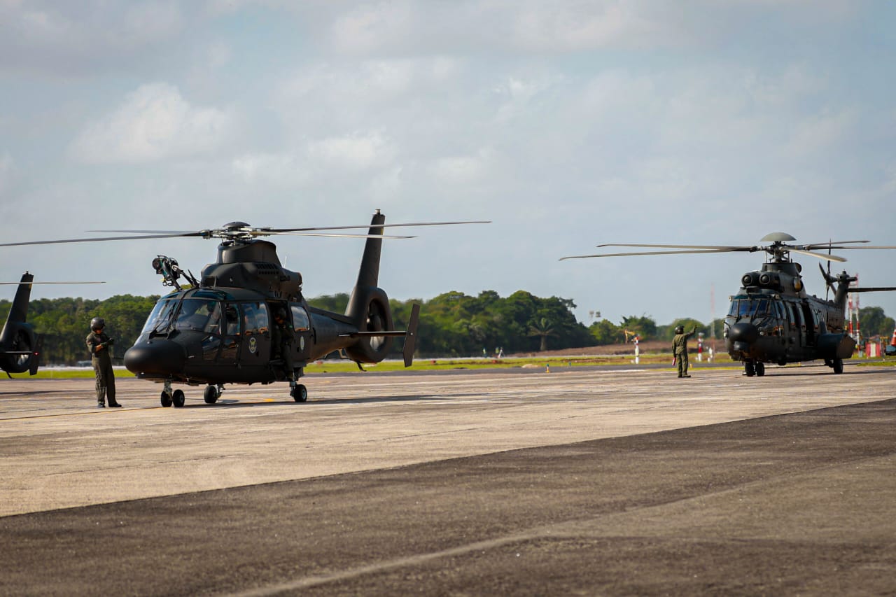 Aviação do Exército garante logística e emprego de tropas na Operação Marajoara