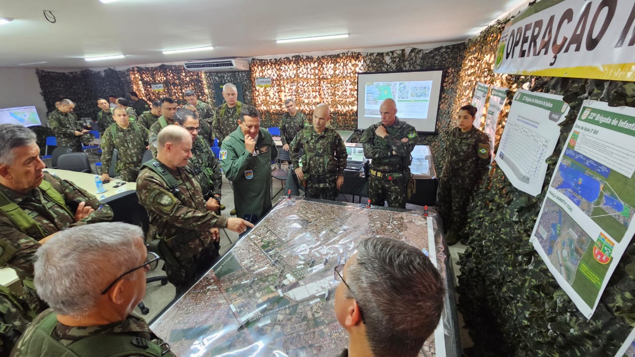 Inspeção Operacional atesta capacidades do Exército Brasileiro na segurança conjunta durante a COP 30