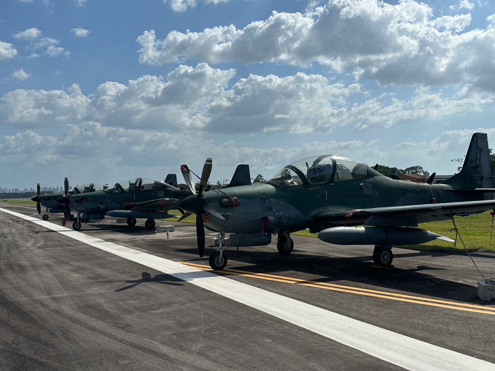 Caças da FAB chegam a Belém para reforçar a Defesa Aeroespacial durante a COP 30