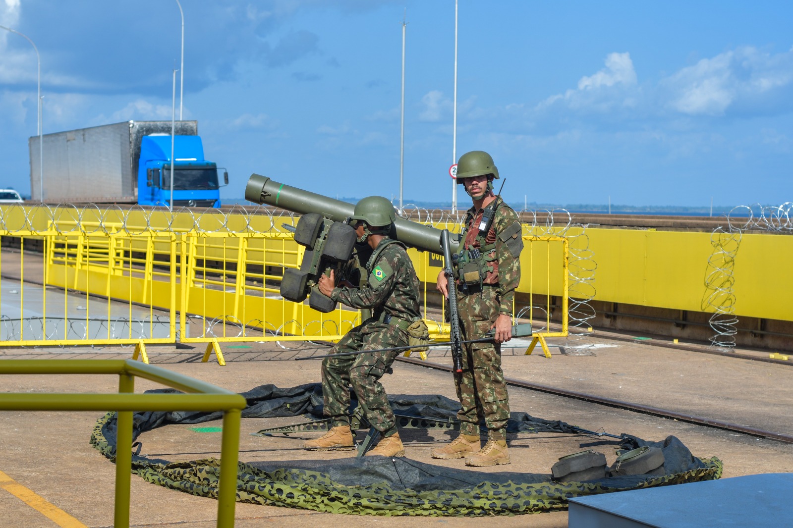 Exército promove exposições de materiais e técnicas militares, durante a COP 30, em Belém