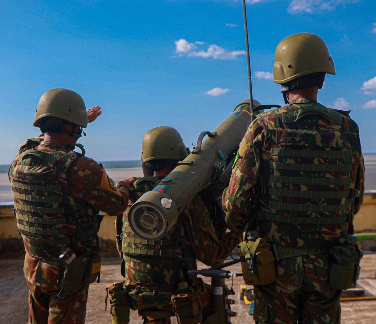 Comando Conjunto Marajoara atua na defesa antiaérea na reunião da Cúpula dos Líderes em Belém