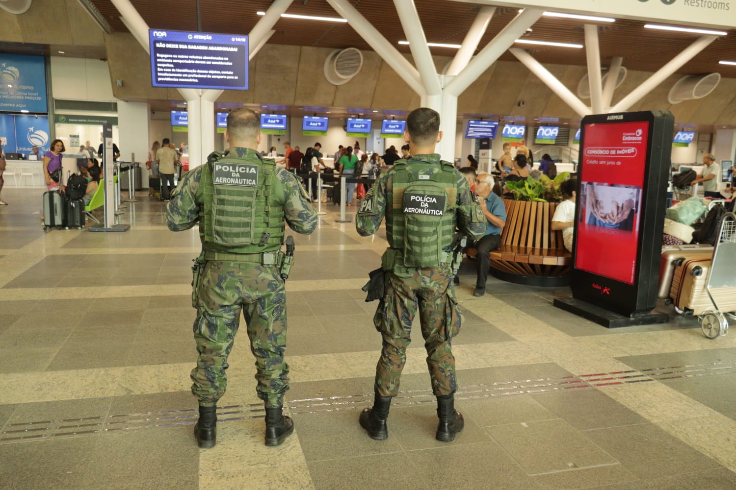 Força Aérea Componente reforça segurança no Aeroporto de Belém durante a COP 30