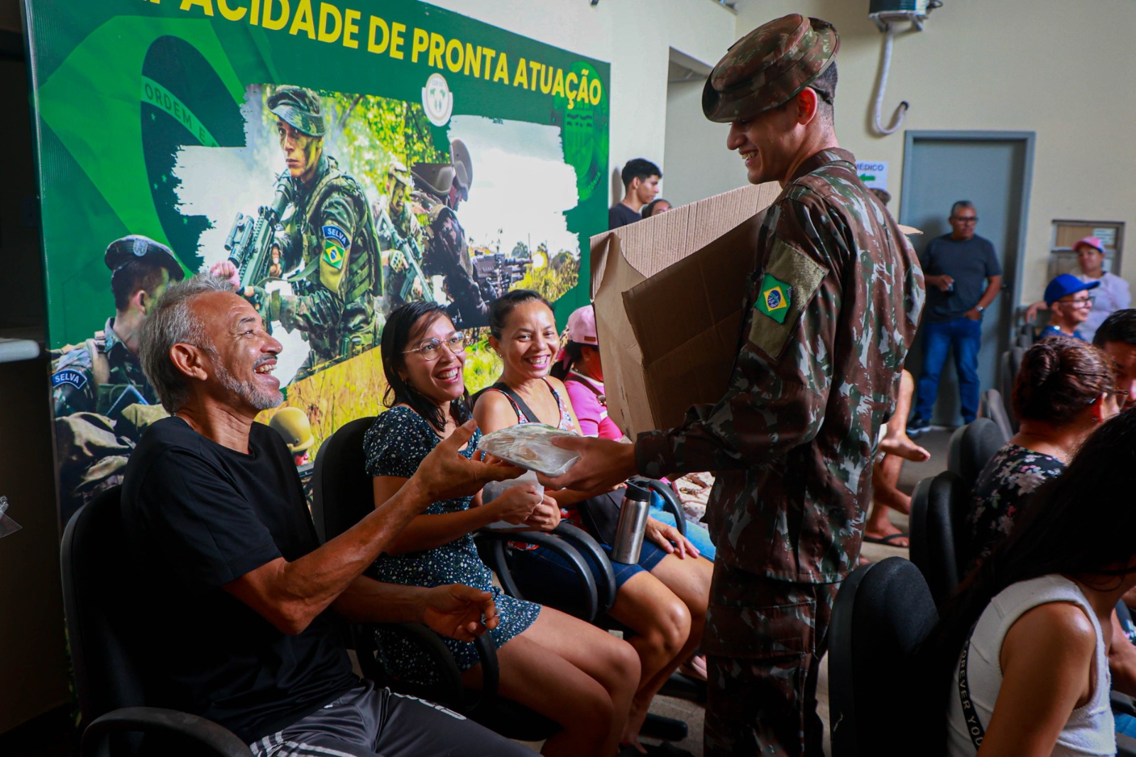 Belém recebe, durante COP 30, atendimento médico e odontológico através de ação do Comando Marajoara