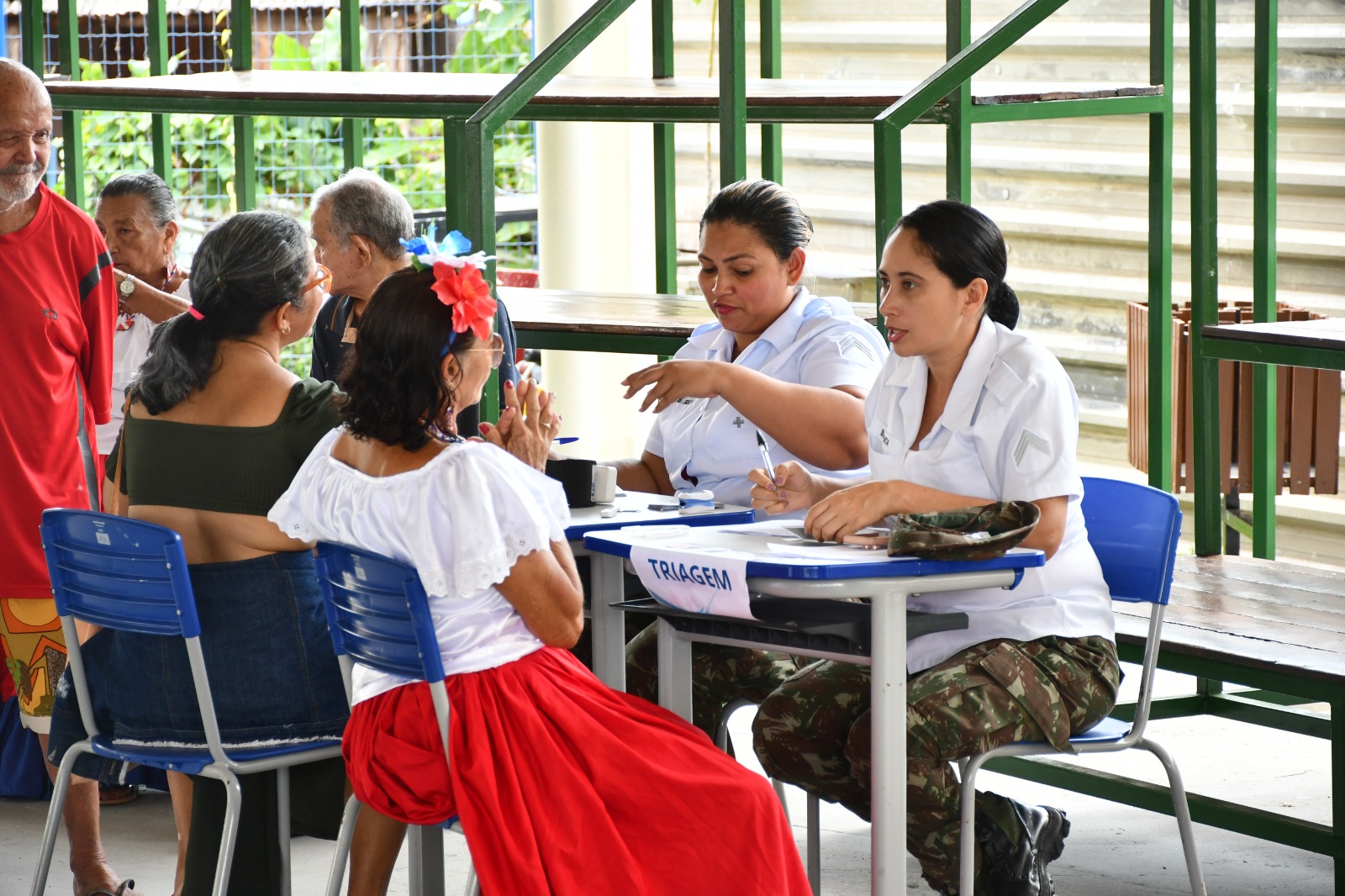 Ação cívico-social na Usina da Paz atende quase 300 pessoas no Guamá